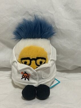 Jellycat Mini Boiled Egg with Scientist Outfit Plush Toy